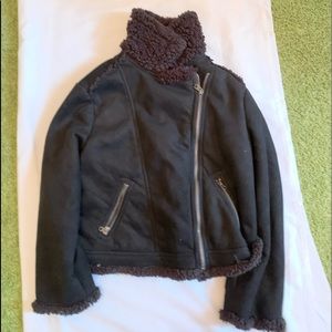 Abercrombie Kids Jacket, lined with Sherpa